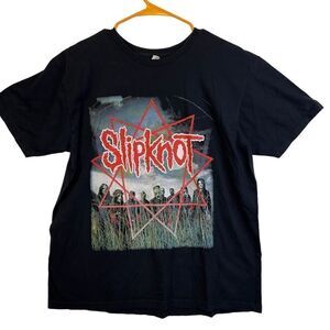 2009 Vtg Slipknot All hope is gone Band Concert Shirt L